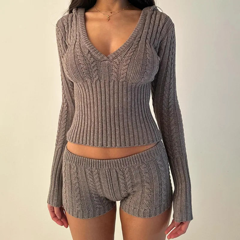 Cozy Knit Lounge Set