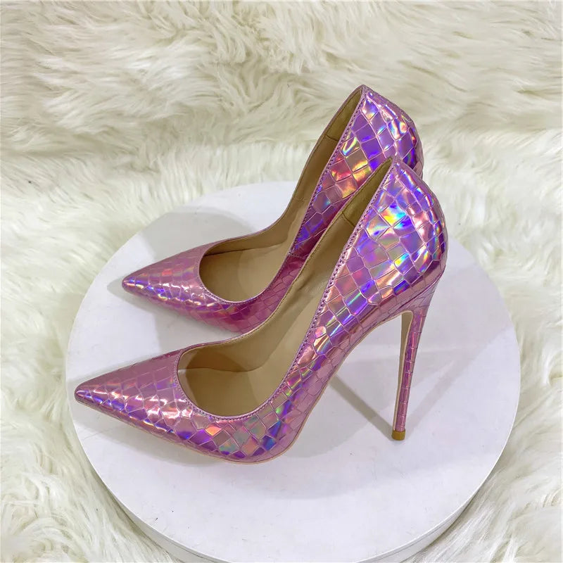Holographic Stiletto Pumps