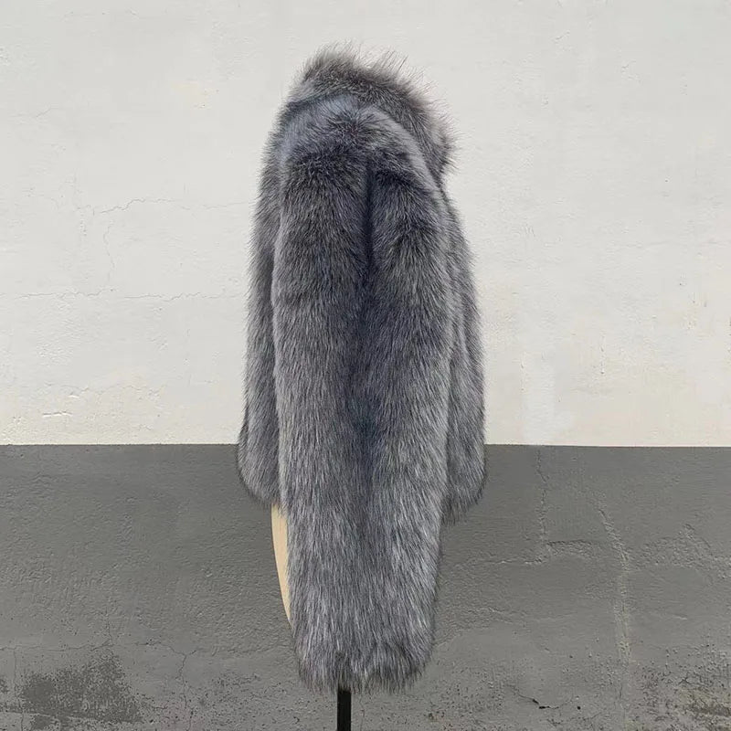 Frosted Elegance Coat