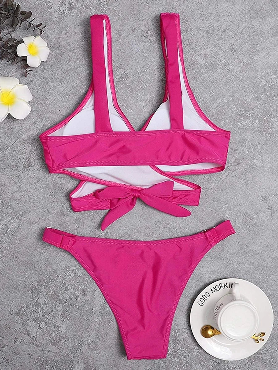 Wrap Bikini Set