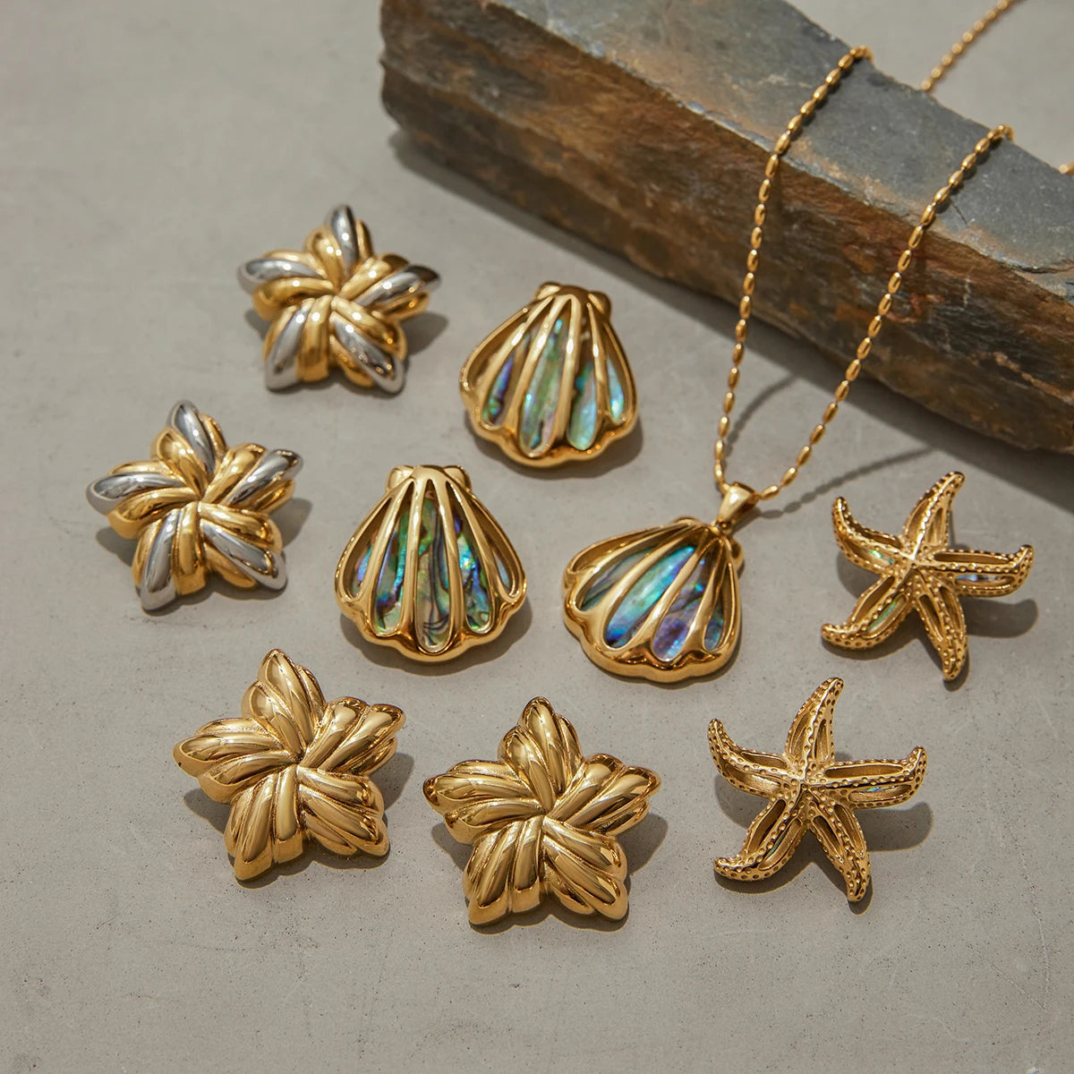 Ocean Inspired Jewelry Set