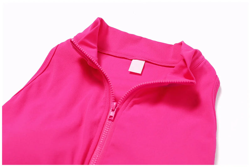 One Shoulder Biker Shorts Set