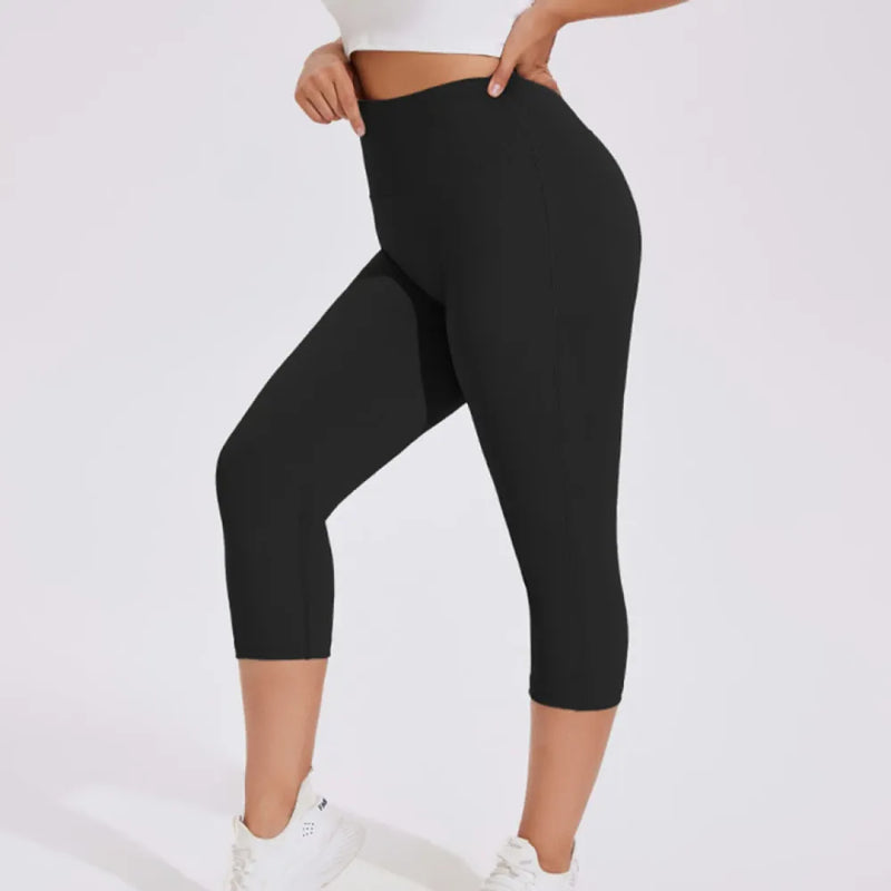DELUXE 3/4 Leggings - Black