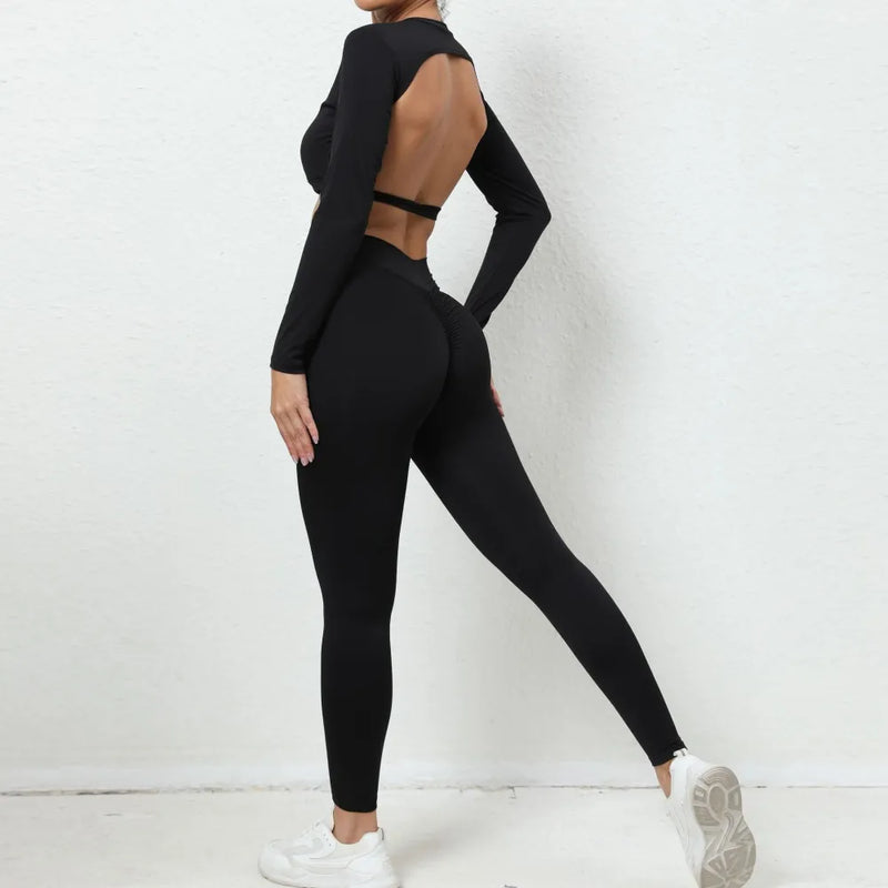 PRIME V-Cut Leggings - Black