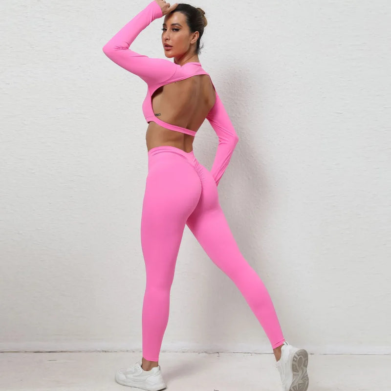 PRIME V-Cut Leggings - Pink
