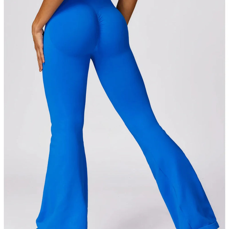 TRACK Flare Leggings - Azzure