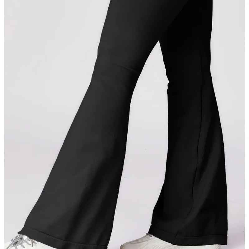 TRACK Flare Leggings - Black