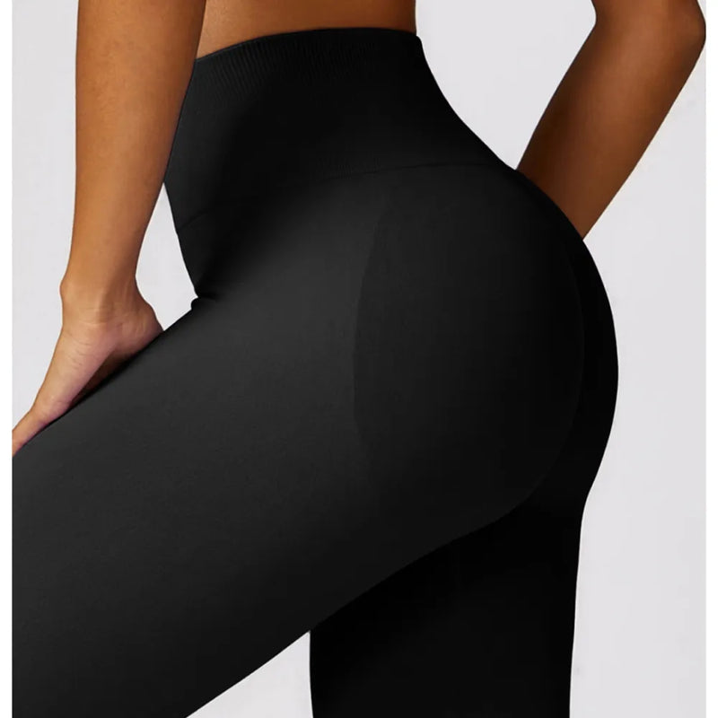 TRACK Flare Leggings - Black