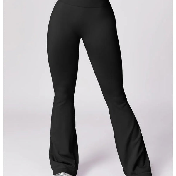 TRACK Flare Leggings - Black