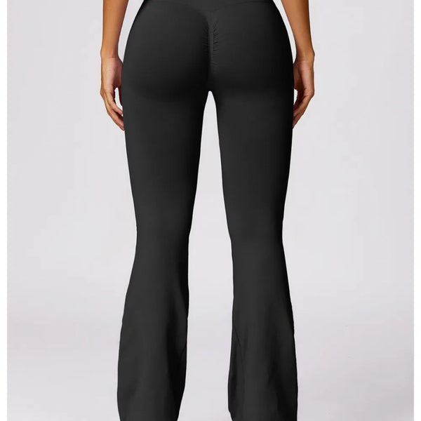 TRACK Flare Leggings - Black
