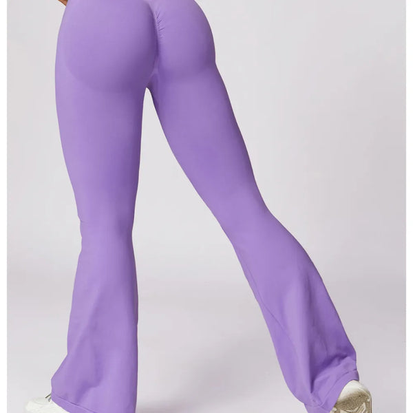 TRACK Flare Leggings - Lavender