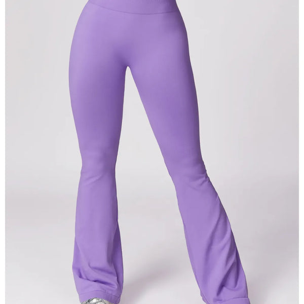 TRACK Flare Leggings - Lavender