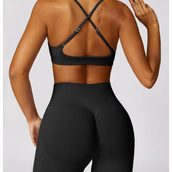 B|FIT TRACK Sport Bra - Black