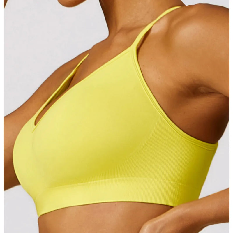 B|FIT TRACK Sport Bra - Lemon