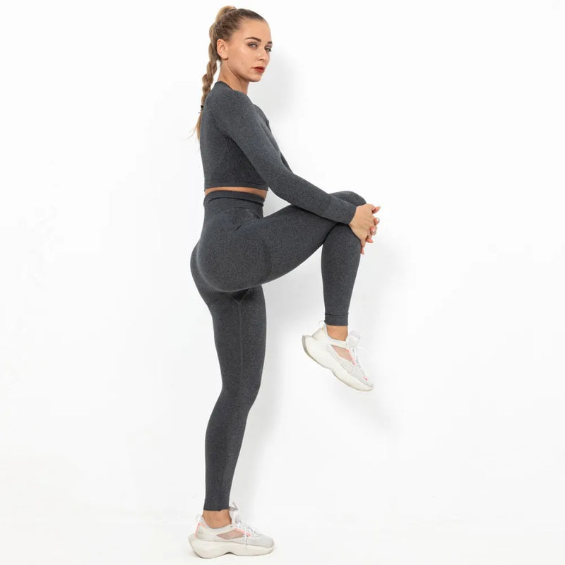 ZOOM Full Length Legging - Charcoal